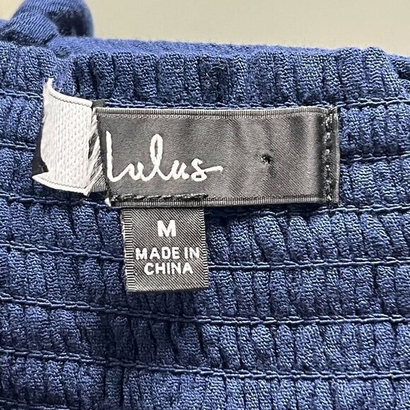 Lulus Essentially Elegant Navy Blue Sleeveless Backless Midi Dress Size M New - Picture 9 of 11